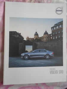Volvo S90 range brochure 2017 Model Year printed 2016 UK market - Picture 1 of 1
