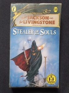 Stealer of Souls Fighting Fantasy 34 1st edition 1st imp Fair/Poor 1988 ExLibris - Picture 1 of 17