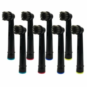 Cabezales de cepillo limpios de precisión 100 % reciclables cerdas de carbón de bambú 8 piezas - Imagen 1 de 6