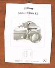Nikon 85Mm 85/2 Ai Nikkor Manual/105621