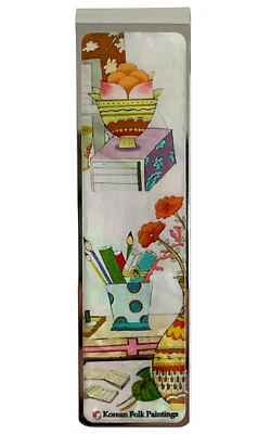 Korea Mother of Pearl Money Clip Slim Cash Card Holder Stainless Steel Wallet - Image 1 of 4