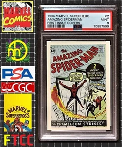 1984 FTCC Marvel First Issue Covers - Amazing Spider-Man #1 - PSA 9 MINT - Picture 1 of 4