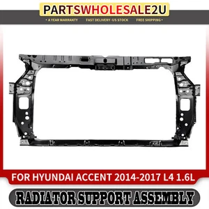New Radiator Support Assembly for Hyundai Accent 2014-2017 1.6L From 10/11/2013 - Picture 1 of 8
