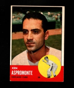 1963 Topps # 464 Ken Aspromonte ex-Mt - Imagen 1 de 2