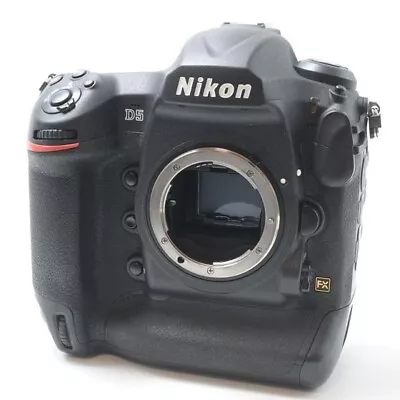 Excellent Nikon D5 XQD 20.8MP DSLR Camera Body From JAPAN Express Shipping - Image 1 of 4