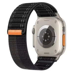 Pasek do zegarka Trail Loop w nowym stylu do iWatch Ultra czarny, M / L (49mm) - Zdjęcie 1 z 4