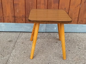 Flower Bench 50s Vintage Flower Table Rockabilly Retro Flower Stand Stool 50s 6 - Picture 1 of 11