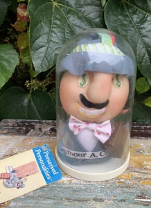 Bambola calza vintage anni 70 Russ Berrie "Seymour A.Countz" personalità conservate - Foto 1 di 7