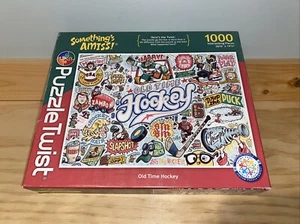Puzzle Twist Somethings Amiss 1000 Piezas Puzzle Antiguo Hockey Completo - Imagen 1 de 3