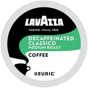 Lavazza DECAF Classico Coffee 22 to 132 Keurig Kcups Pick Any Size FREE SHIPPING - Picture 1 of 5