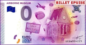 UEBW / AIRBORNE MUSEUM / BILLET 0 € / NULL EURO-SCHEIN / 0 € 2015-1 - Picture 1 of 1