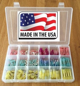 3M Heat Shrink Electrical Wire Connector Kit Marine Automotive all sizes 240 pc - Picture 1 of 4