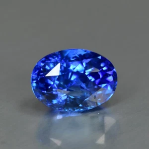 2.64Ct Oval, Incomparable Lustrous Unheated Blue Sapphire, Sri-Lanka - Picture 1 of 2