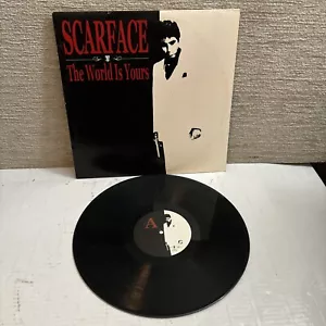 Scarface The World Is Yours Soundtrack 2004 Vinyl LP Record TM LP-3157 VTG RARE - Imagen 1 de 9