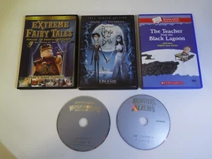 KIDS DVD LOT-EXTREME FAIRY TALES-KARLOFF-CORPSE BRIDE-TEACHER FROM BLACK LAGOON* - Picture 1 of 5