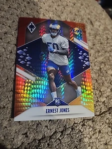 2021 Panini Phoenix - Fire Burst #187 Ernest Jones RC - Bild 1 von 2