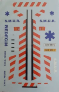 décalcomanie décalque 1/43 pour citroen bx smur - Picture 1 of 1