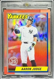 Aaron Judge SELTENE ROTE REFRAKTOR INVESTMENTKARTE SSP TOPPS YANKEES MVP NEUWERTIG - Bild 1 von 2