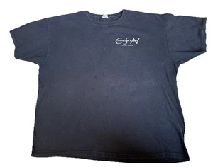 Crosby, Stills & Nash Summer 2012 LOCAL CREW Tour T-shirt 2X PRE-SHRUNK Cotton - Picture 1 of 7