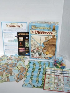 Carcassonne the Discovery Game Pieces INCOMPLETE (Missing 5 Tiles + 6 Followers) - Picture 1 of 4