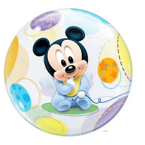 Pallone di plastica per feste di compleanno Disney Baby Mickey party 2007 - Picture 1 of 2