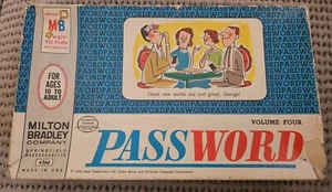 Vintage 1964 Milton Bradley Volume Four Password Game - Picture 1 of 11