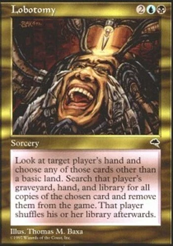 4x Lobotomy ~ Heavily Played Tempest MTG Magic x4 4 UltimateMTG Playset Multi-Co - Image 1 of 1