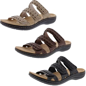 CLARKS DAMEN LAURIEANN COVE MITTLERE BREITE SLIPPERSANDALEN - Bild 1 von 11