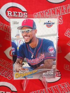 2018 Topps Opening Day Before Opening Day Byron Buxton #BOD-BB