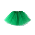 Mesh Skirt Green Short Dress for Women Skirts Child Aldult