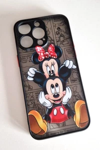 Funda de móvil iPhone 15 Pro Max Mickey Minnie Case Slim Fit suave TPU elegante - Imagen 1 de 2