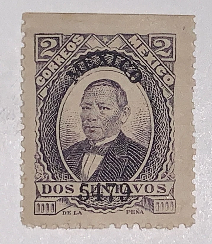 Sellos de viaje: estampillas de México 1879 Juárez 2¢ violeta México papel grueso como nuevas OG NH Foto 1 de 4