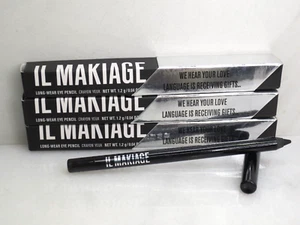  IL MAKIAG LONG WEAR EYE PENCIL BATMAN 0.04 OZ 3PCS BLACK BOX  - Picture 1 of 5