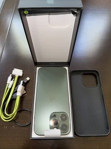 Apple iPhone 13 Pro - Green (Unlocked) in Original Packaging Bundled Accessories - Zdjęcie 1 z 9