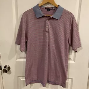 Vineyard Vines Poloshirt Herren Medium Wal Logo Baumwolle Kontrastkragen Golf - Bild 1 von 8