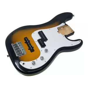 Allen Eden Guitars 5-String Electric Bass Guitar Body Tobacco Burst - Picture 1 of 3