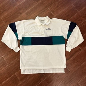 Vintage 70er Jahre Bowlingshirt King Louie Delta langarm Polo Größe XL - Bild 1 von 11