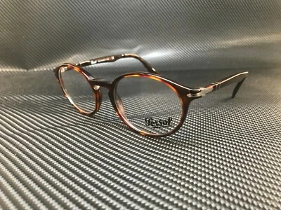 Lente de demostración unisex PERSOL PO3211V 24 Havana 50 mm Foto 1 de 4