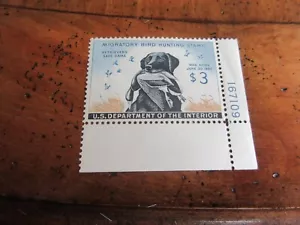 Mint NH United States Federal Duck Stamp Plate Single Scott RW26 - Picture 1 of 2