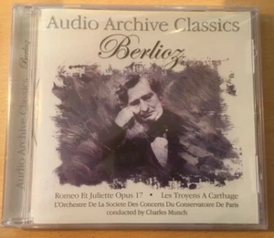 Berlioz "Romeo Et Juliette" NEW & SEALED CD *Conservatoire De Paris* C.Munch - Picture 1 of 2