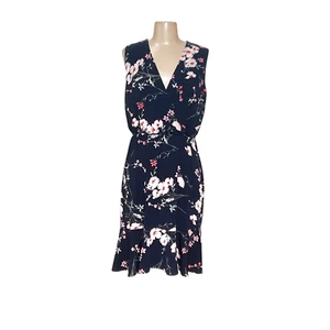 Eliza J Multicolor Wrap Dress, Size 8 - Picture 1 of 4