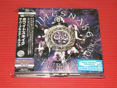 5GT 2018  WHITESNAKE The Purple Tour Live JAPAN ONLY SHM CD + DVD DIGIPAK - Image 1 of 2