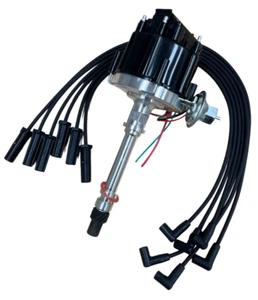 HEI Distributor With Wire Set For Chevrolet 4.3L TBI Vortec Convert To Carb - Picture 1 of 12
