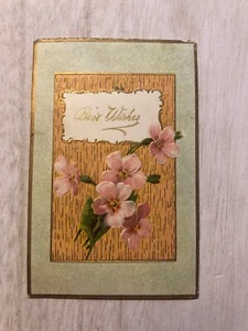 Vintage Birthday Wishes Postcard A O L Dispose PMark 1908 Lawrenceville NJ PC66 - Picture 1 of 10