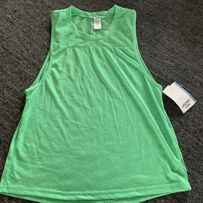 New with tags! Women’s small Jockey sport green tank top - Image 1 of 4