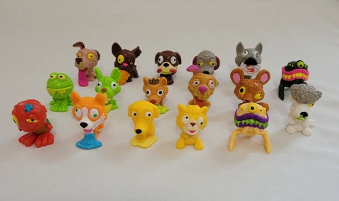 Lot #2 -- The Ugglys Pet Shop Lot of 17 Ugly Pets Toy Figures Cover