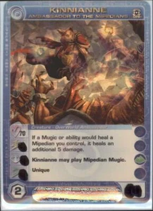 (CSS-007-1C-70) Kinnianne (Courage 70) (SR) Chaotic Premium Pack Foil Card - Picture 1 of 1