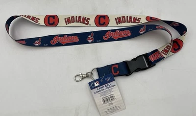MLB Cleveland Indians/ Lanyard- Clip Keychain /NEW - Image 1 of 4