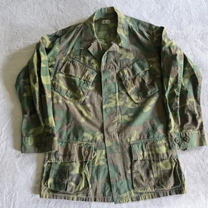 Vintage ERDL Cotton Ripstop Combat Jungle Jacket Size-Small Regular 1969 - Bild 1 von 5