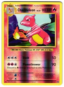 CHARMELEON 10/108 - NM - EVOLUTIONS REVERSE HOLO ENGLISH POKEMON CARD - Picture 1 of 2